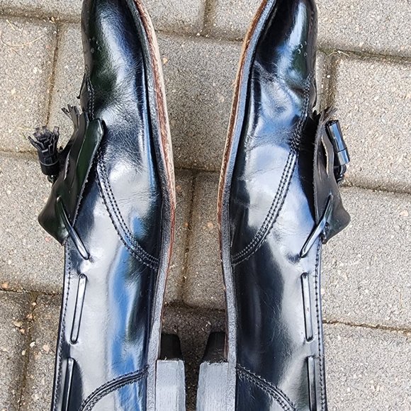 Men\'s Dexter Black Kiltie Tassel Dress Loafer 11D main image 6
